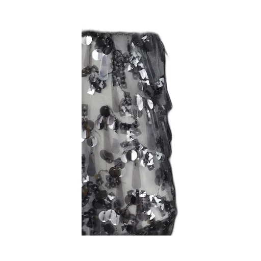 Sequin Embellished Knitted Mini Dress