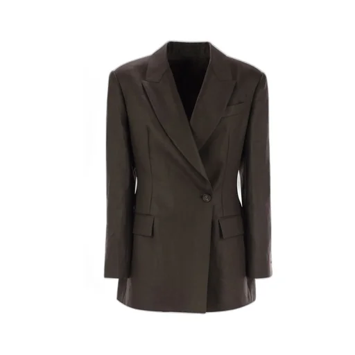 Embellished Polished Twill Blazer