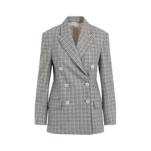 Double-Breasted Tailored Blazer