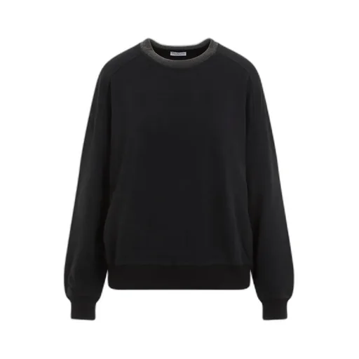 Monili-Chain Crewneck Sweatshirt