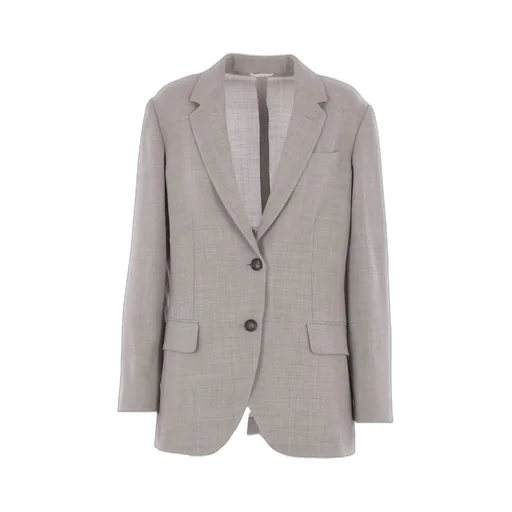 Monili Embellished Fluid CrÊPe Twill Blazer