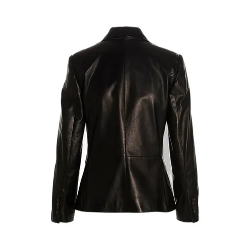 Double-Breasted Long-Sleeved Jacket