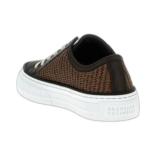 Jewel Lace-Up Sneakers