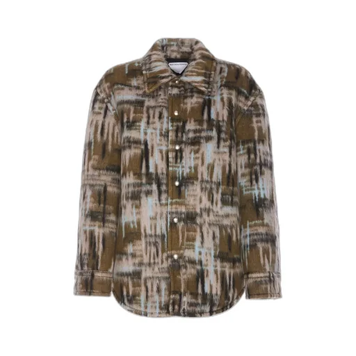 Check Patterned Relaxed Fit Jacket