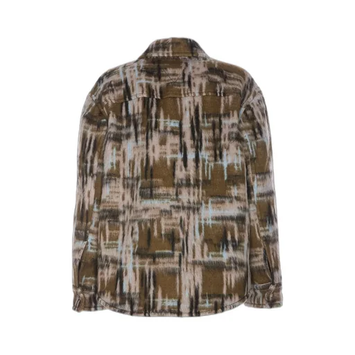Check Patterned Relaxed Fit Jacket