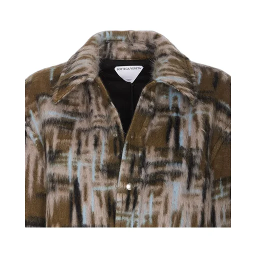 Check Patterned Relaxed Fit Jacket