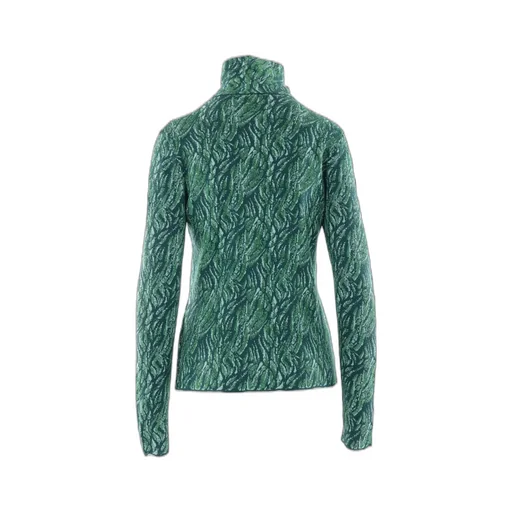 Long Sleeved Jacquard Cardigan