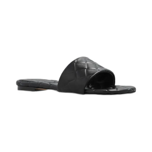 Quilted Slip-On Sandals