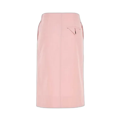 Wrap Detailed Midi Skirt