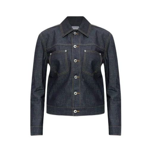 Contrast Stitched Denim Jacket