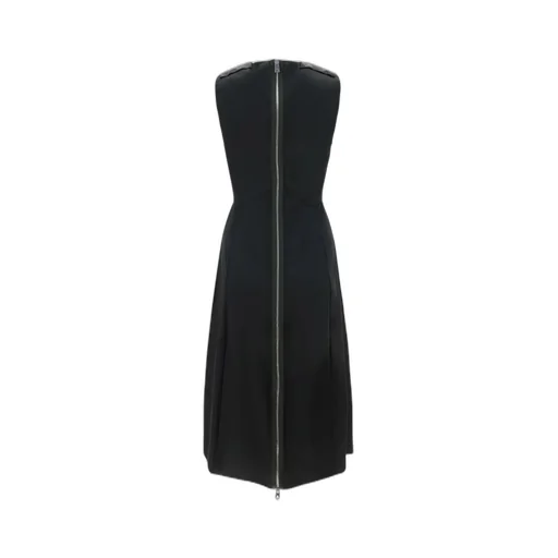 V-Neck Satin Dress