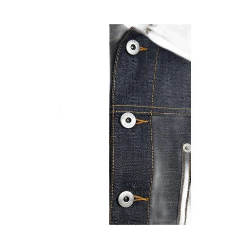Contrast Stitched Denim Jacket