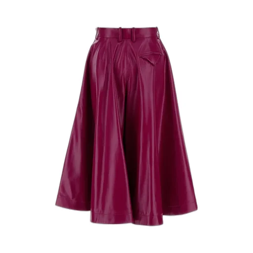 Shiny Leather Culotte