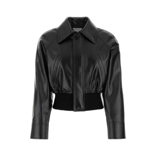 Zip-Up Leather Blouson