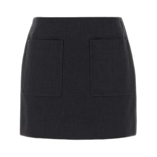 Lightweight Structured Mini Skirt