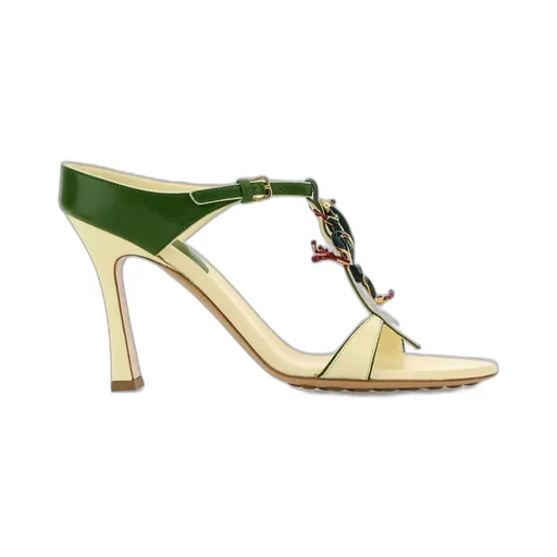 Rana Frog Embellished Heeled Sandals