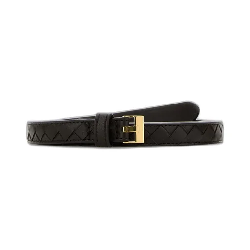 Intrecciato Watch Buckled Belt