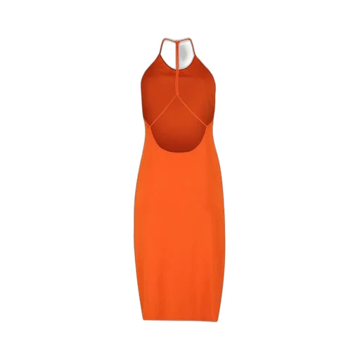 Open Back Halterneck Dress