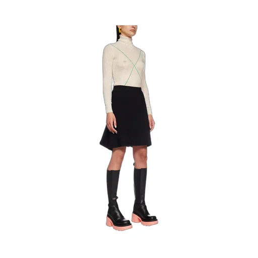 A-Line Ruffled Skirt