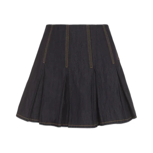 Pleated Mini Skirt