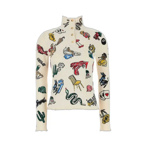 Sketches Detailed Polo Jumper