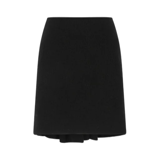 Godet Detailed Mini Skirt