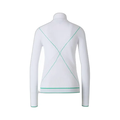 Turtleneck Contrast Stitched Jumper