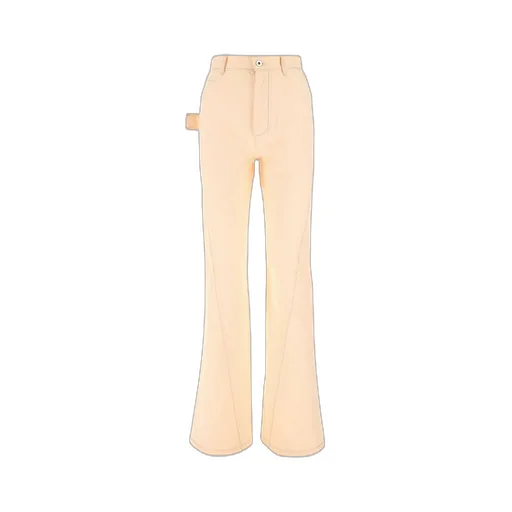 High-Waist Panelled Jeans