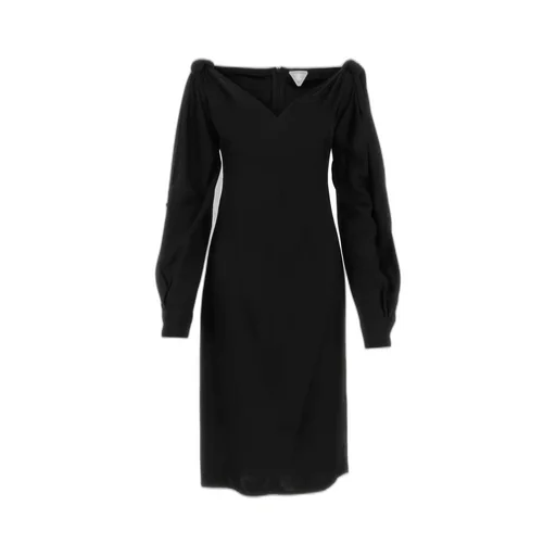 Knot Detailed Midi Dress