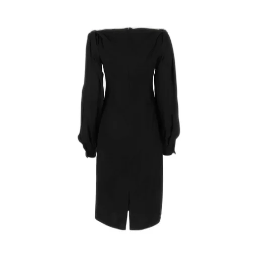 Knot Detailed Midi Dress