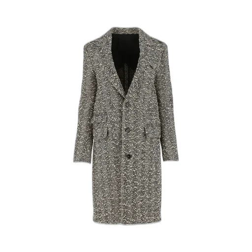 Single Breasted Buttoned Coat