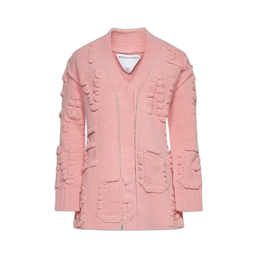 V-Neck Knit Cardigan