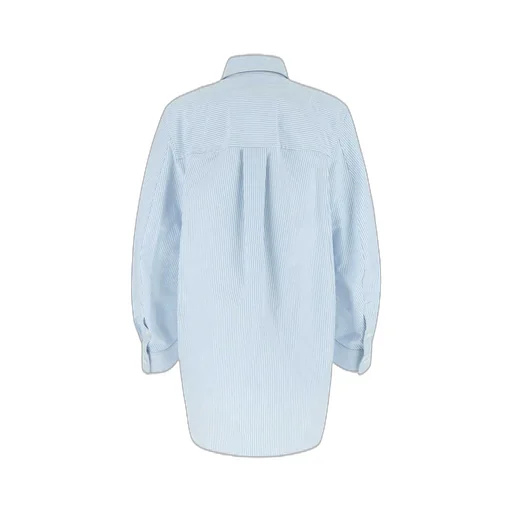 Striped Oversized-Fit Shirt