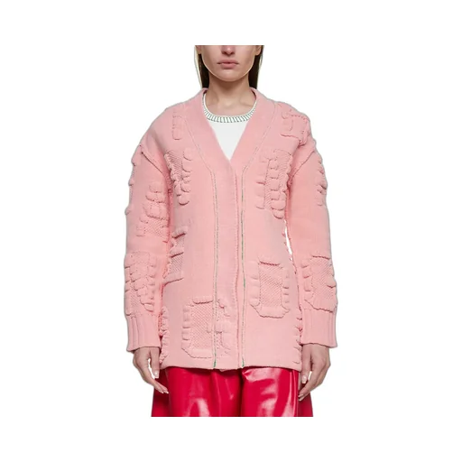 V-Neck Knit Cardigan