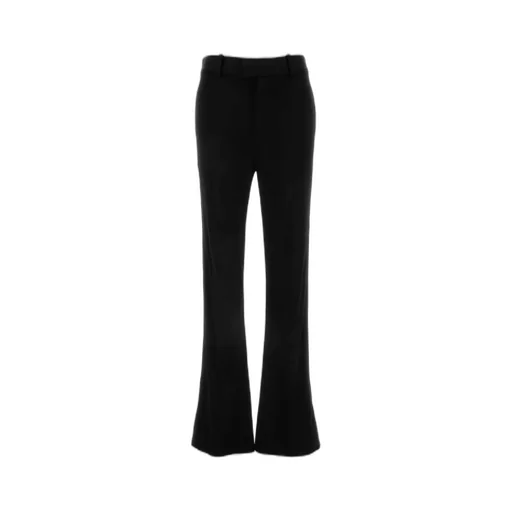 Tailored Flared-Leg Trousers
