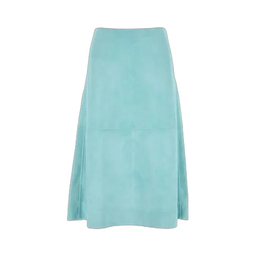 Leather Midi Skirt