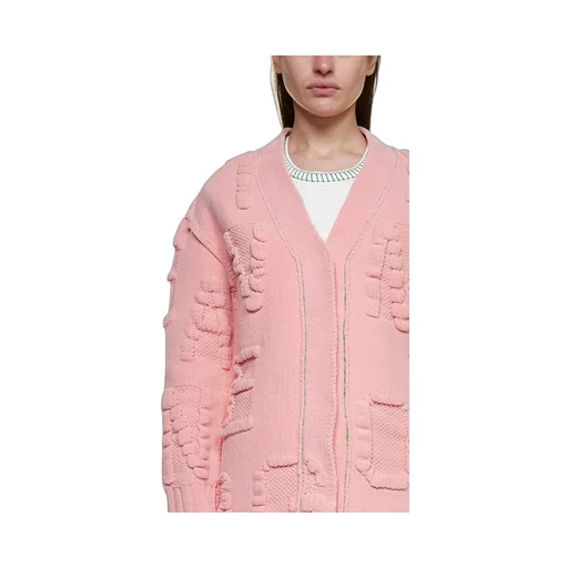 V-Neck Knit Cardigan