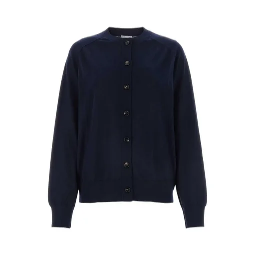 Buttoned Long-Sleeved Cardigan
