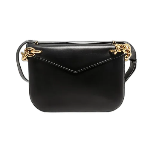 Chain-Detail Shoulder Bag