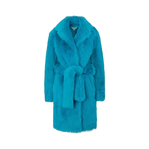 Shearling Long-Sleeved Coat