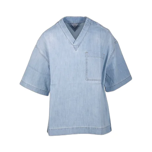 Light Bleached Denim T-Shirt