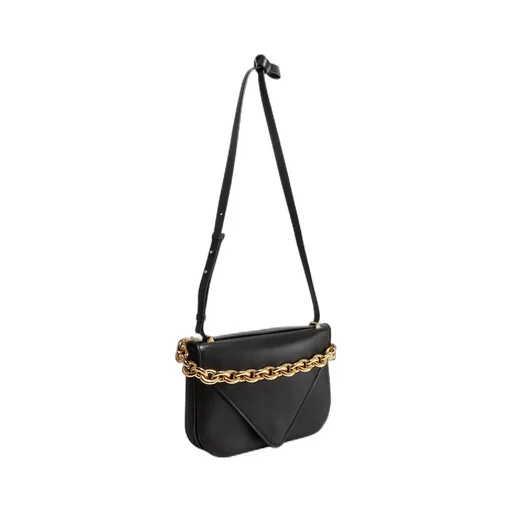 Chain-Detail Shoulder Bag