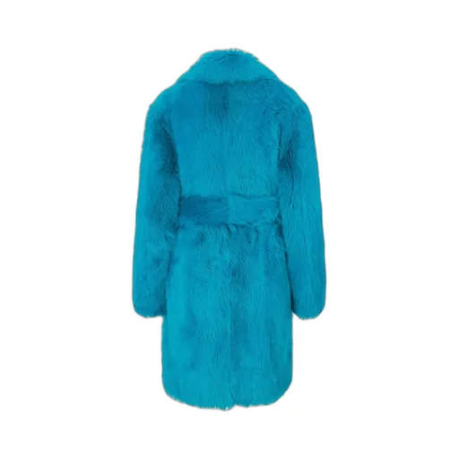 Shearling Long-Sleeved Coat