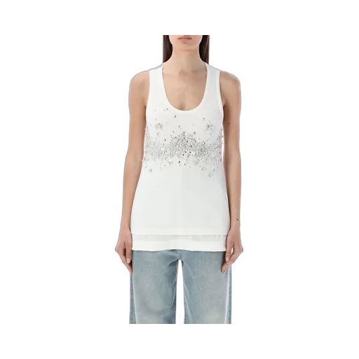 Sequins Embellished Tank Top