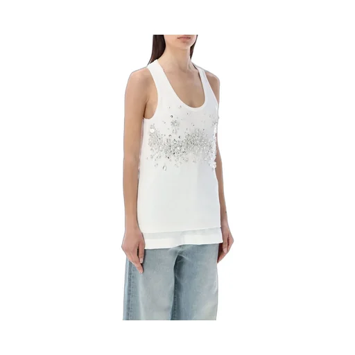 Sequins Embellished Tank Top