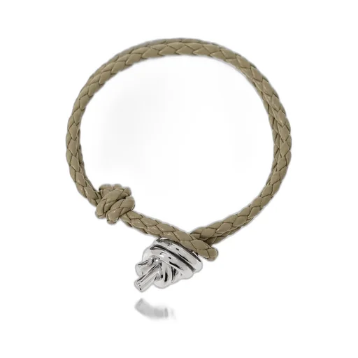 Knot Detailed Braided Bracelet