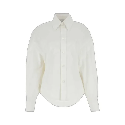 Puff-Sleeved Buttoned Shirt