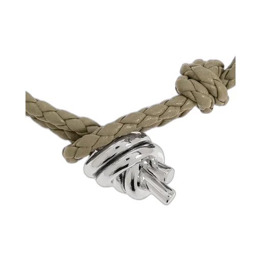 Knot Detailed Braided Bracelet