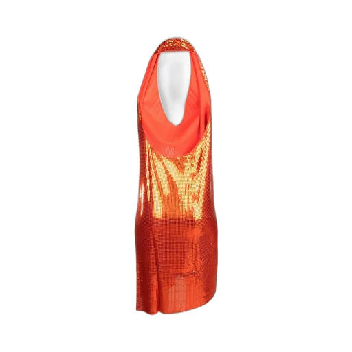 Sequin Embellished Halterneck Dress