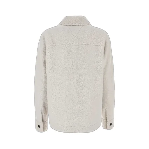 Oversized Shearling Overshirt